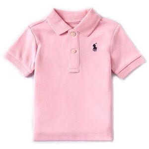 (Boy) Ralph Lauren Kids Light Pink Polo Shirt baby boy.